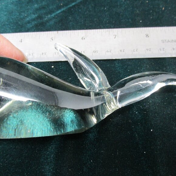 Vintage Art Glass Whale - Picture 4 of 7